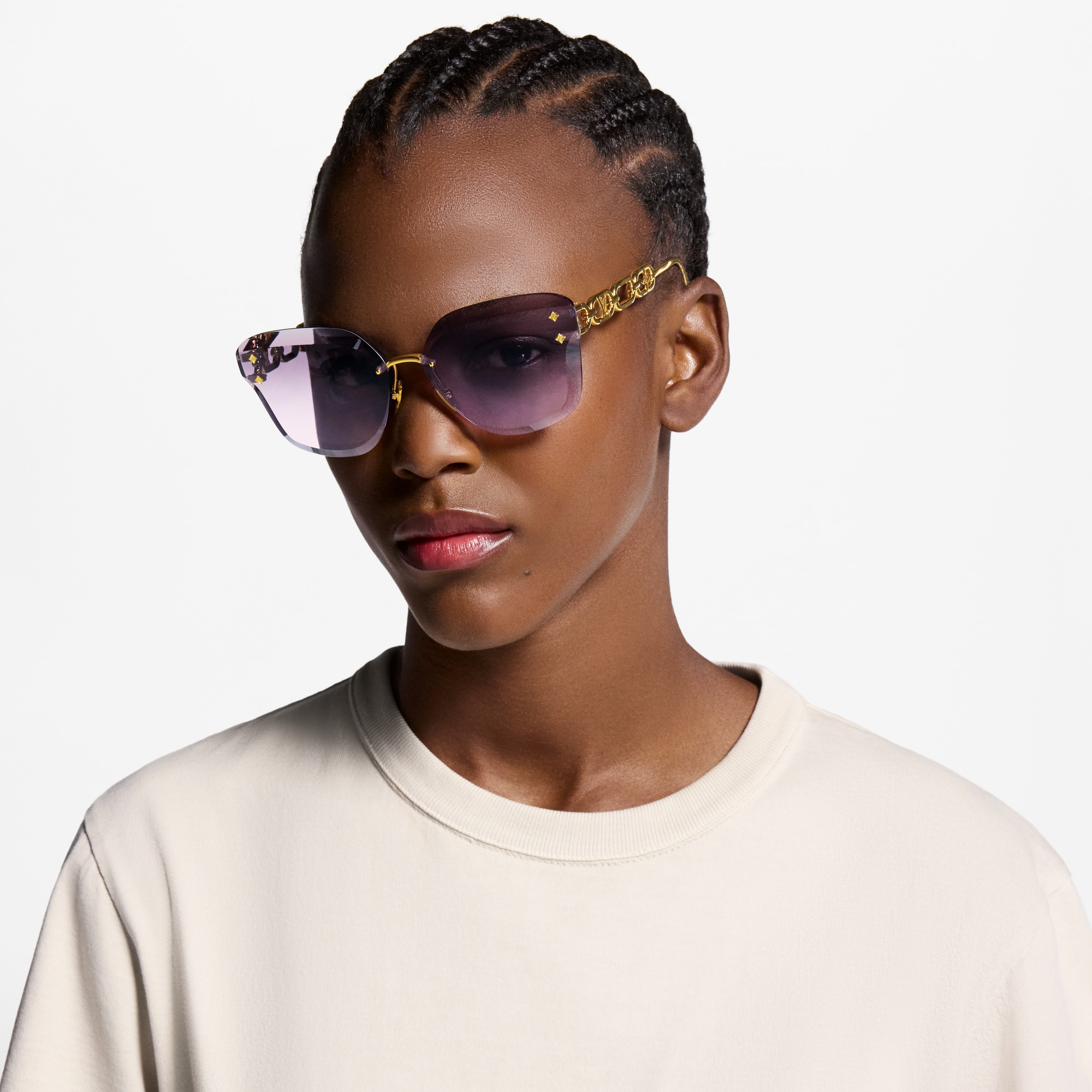 LV Jewel Cat Eye Sunglasses S00 - Accessories Z3224U | LOUIS VUITTON